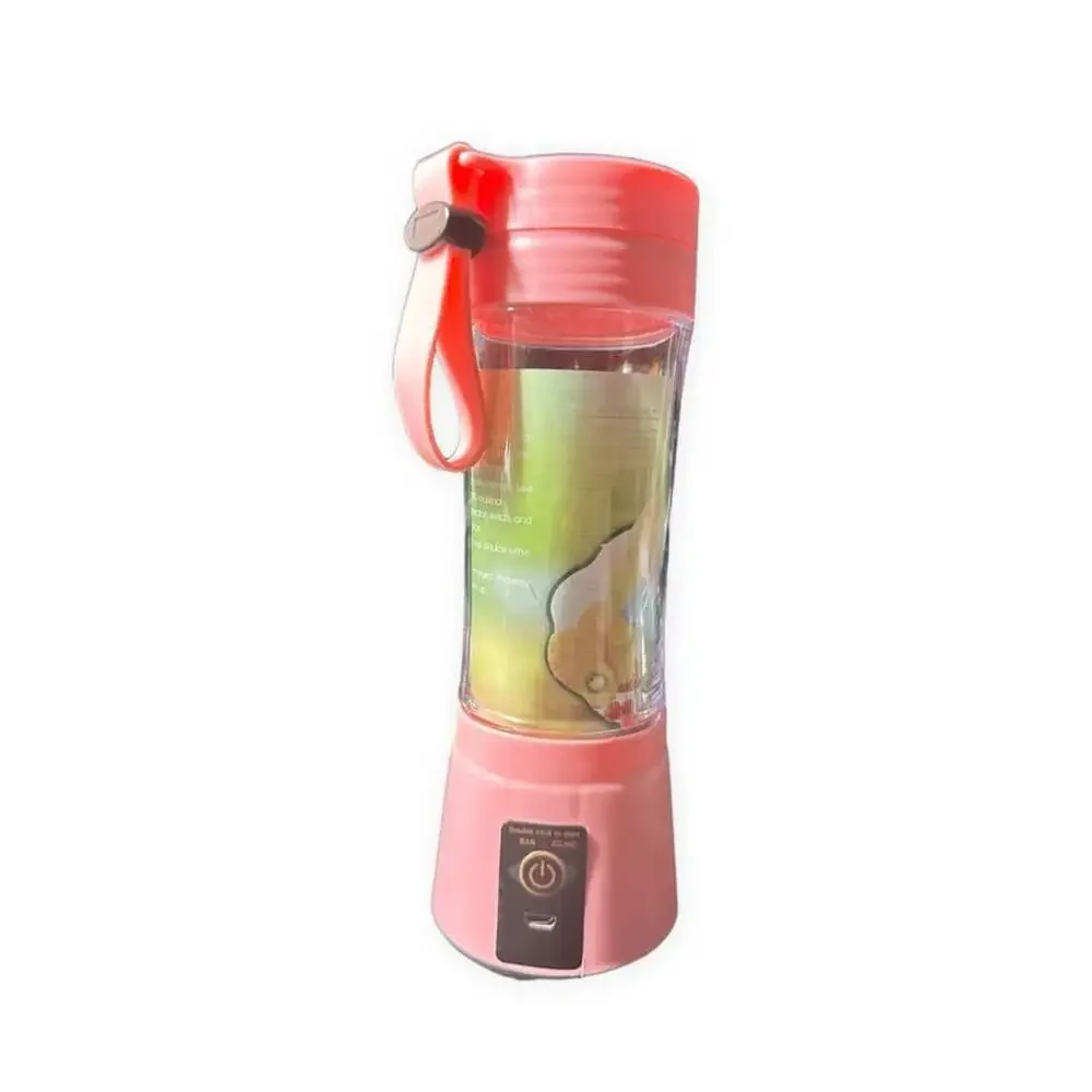 Portable and Rechargeable Battery Juice Blender 380ml Model HM-03